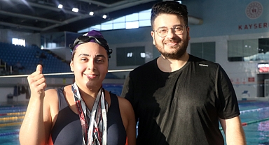 Otizmli Elçin, Türkiye şampiyonu oldu