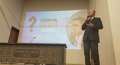 KAYSERİ FEN LİSESİNDE DÜNYA FELSEFE GÜNÜ KUTLANDI