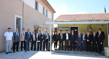 BAŞKAN ABDULLAH SAYGI'DAN ÇALIŞMALAR HAKKINDA BİLGİLER ALDILAR